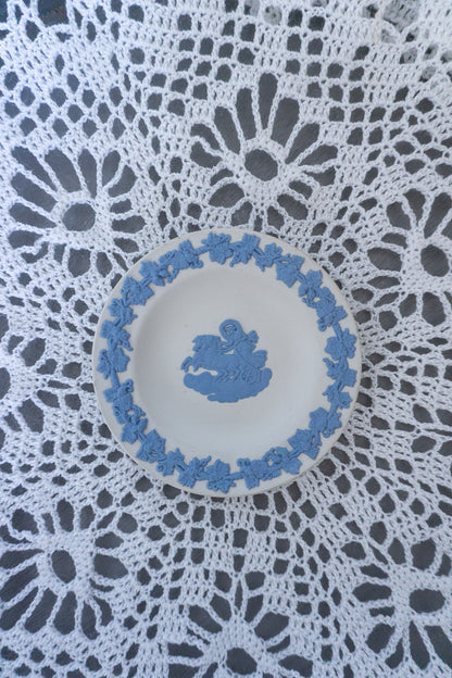 Wedgwood Blue and White Trinket Dish