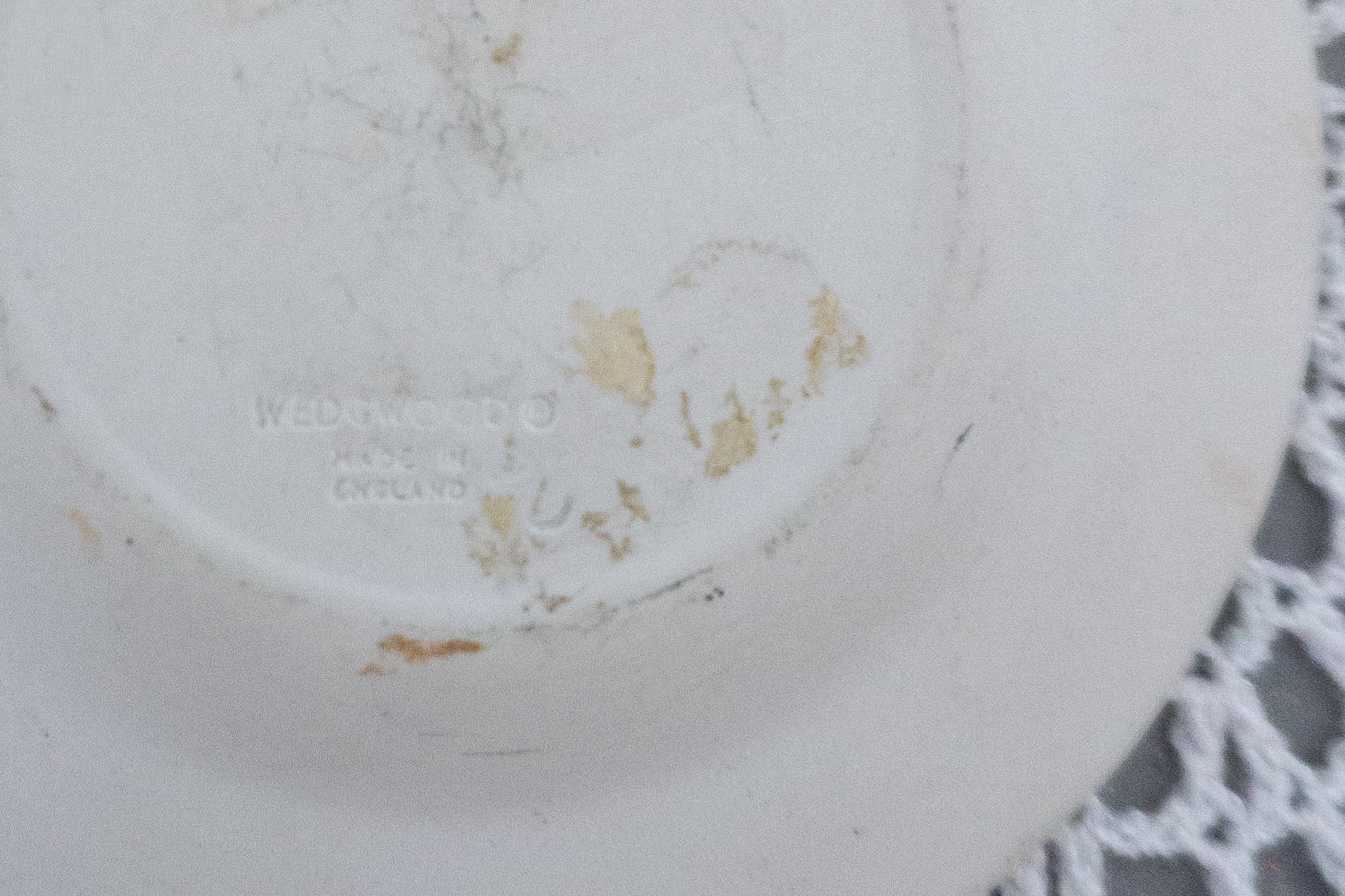 Wedgwood Blue and White Trinket Dish