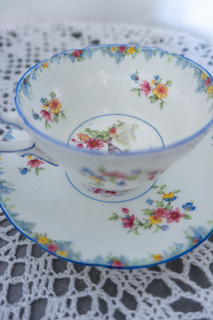 Royal Paragon Bone China Teacup and Saucer Set