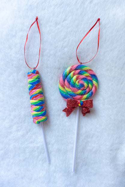 Lollipop Ornament Set (2)