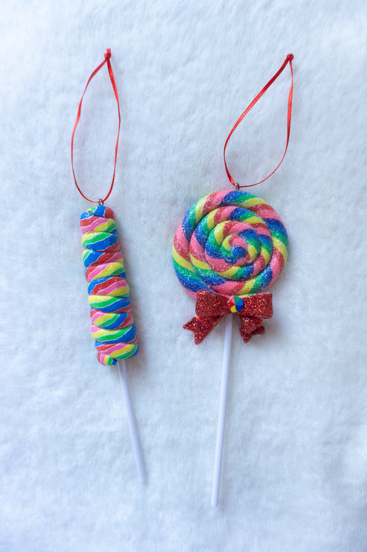 Lollipop Ornament Set (2)