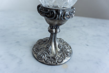 Vintage Godinger Silver Candle Holder