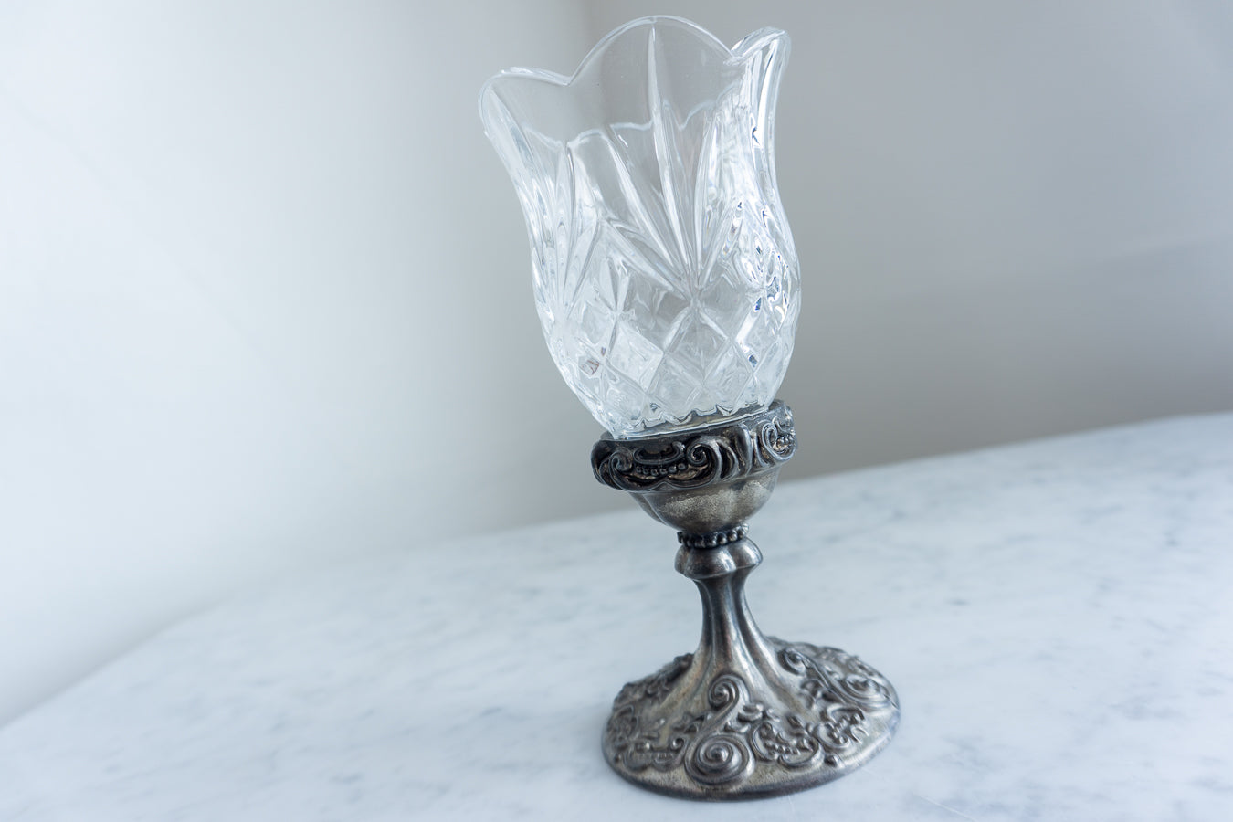 Vintage Godinger Silver Candle Holder
