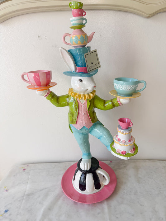 Juggling Teacup Bunny 24"