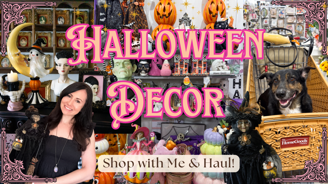 Load video: vintage home decor thrifting haul