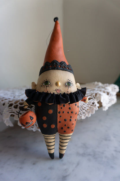 Harlequin Harry Ornament