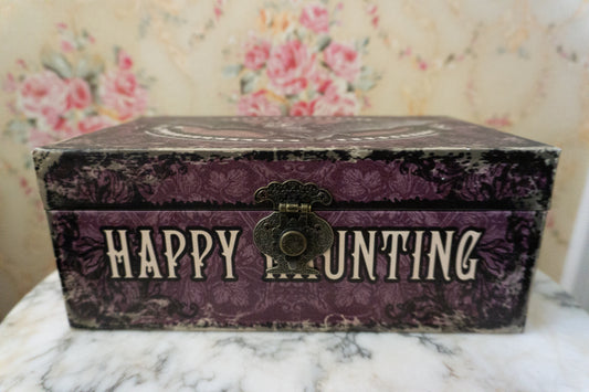 Purple Victorian Vintage Style Box