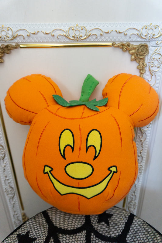 Disneyland Mickey Mouse Pumpkin Pillow