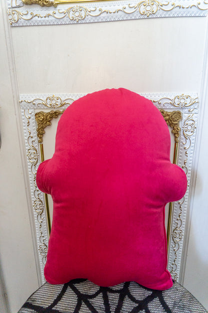 Pink Sparkle Ghost Pillow