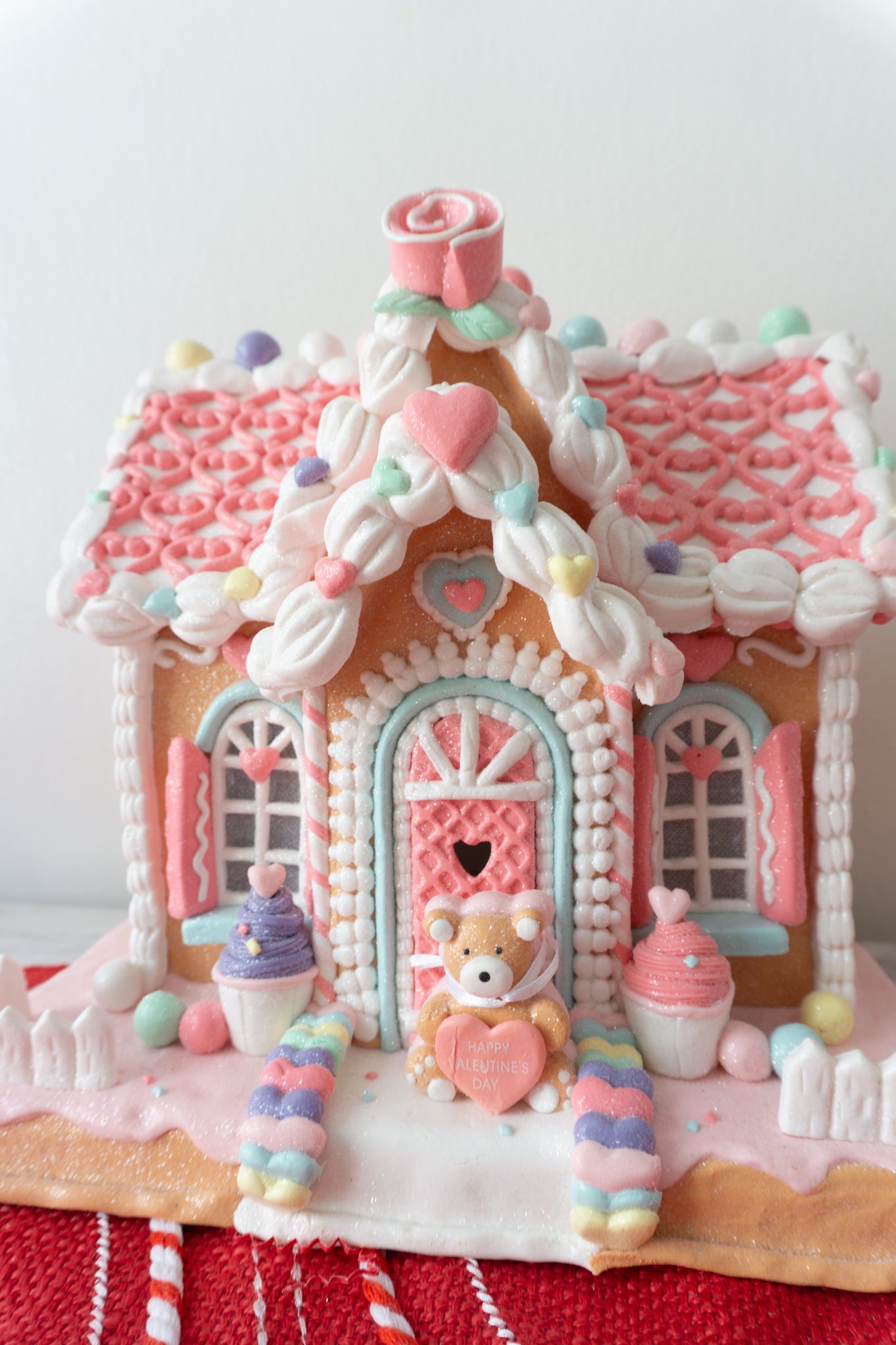 Valentine's Day Gingerbread House