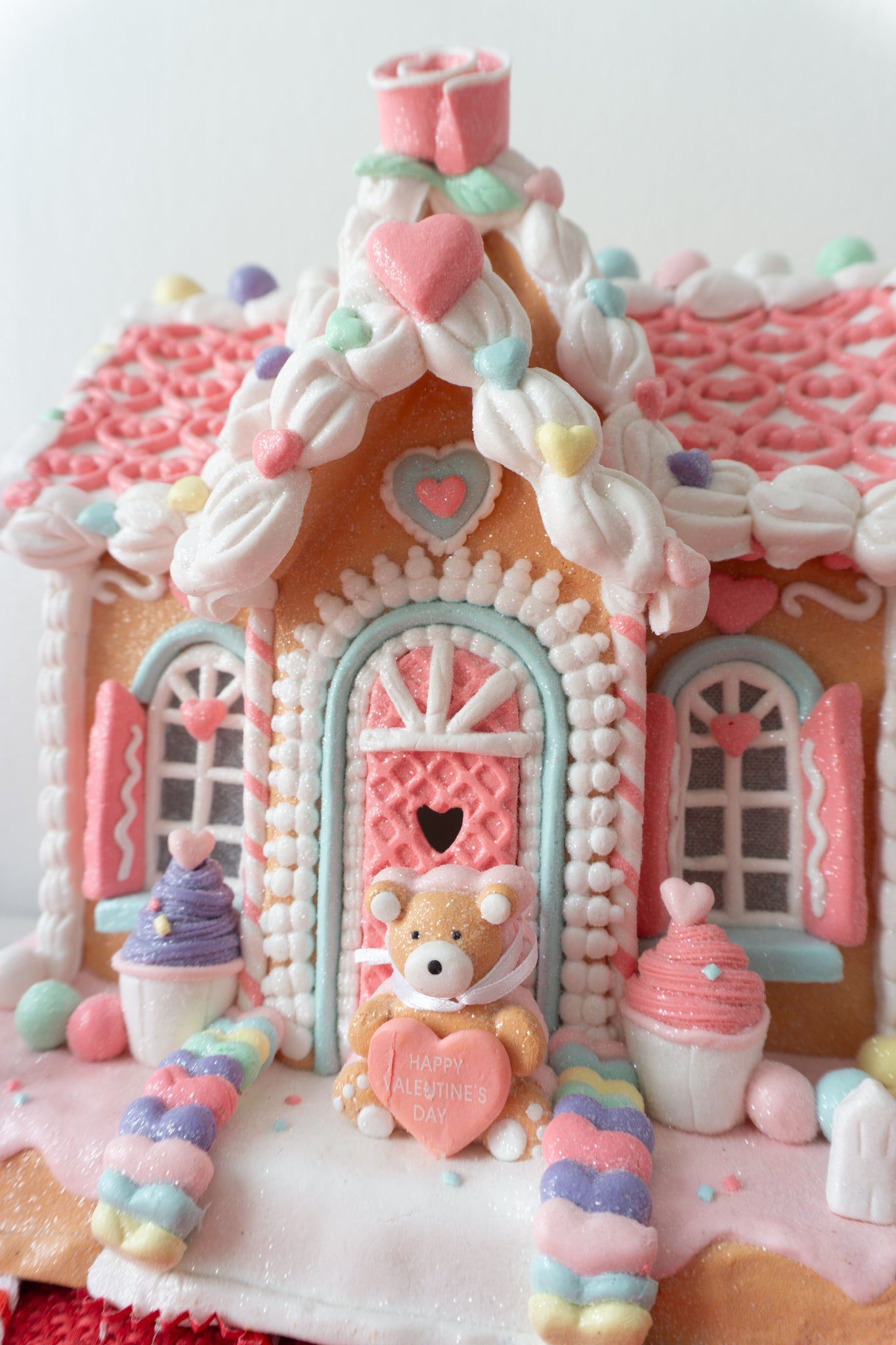 Valentine's Day Gingerbread House