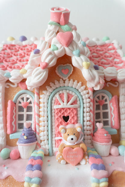Valentine's Day Gingerbread House
