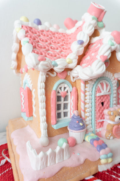 Valentine's Day Gingerbread House