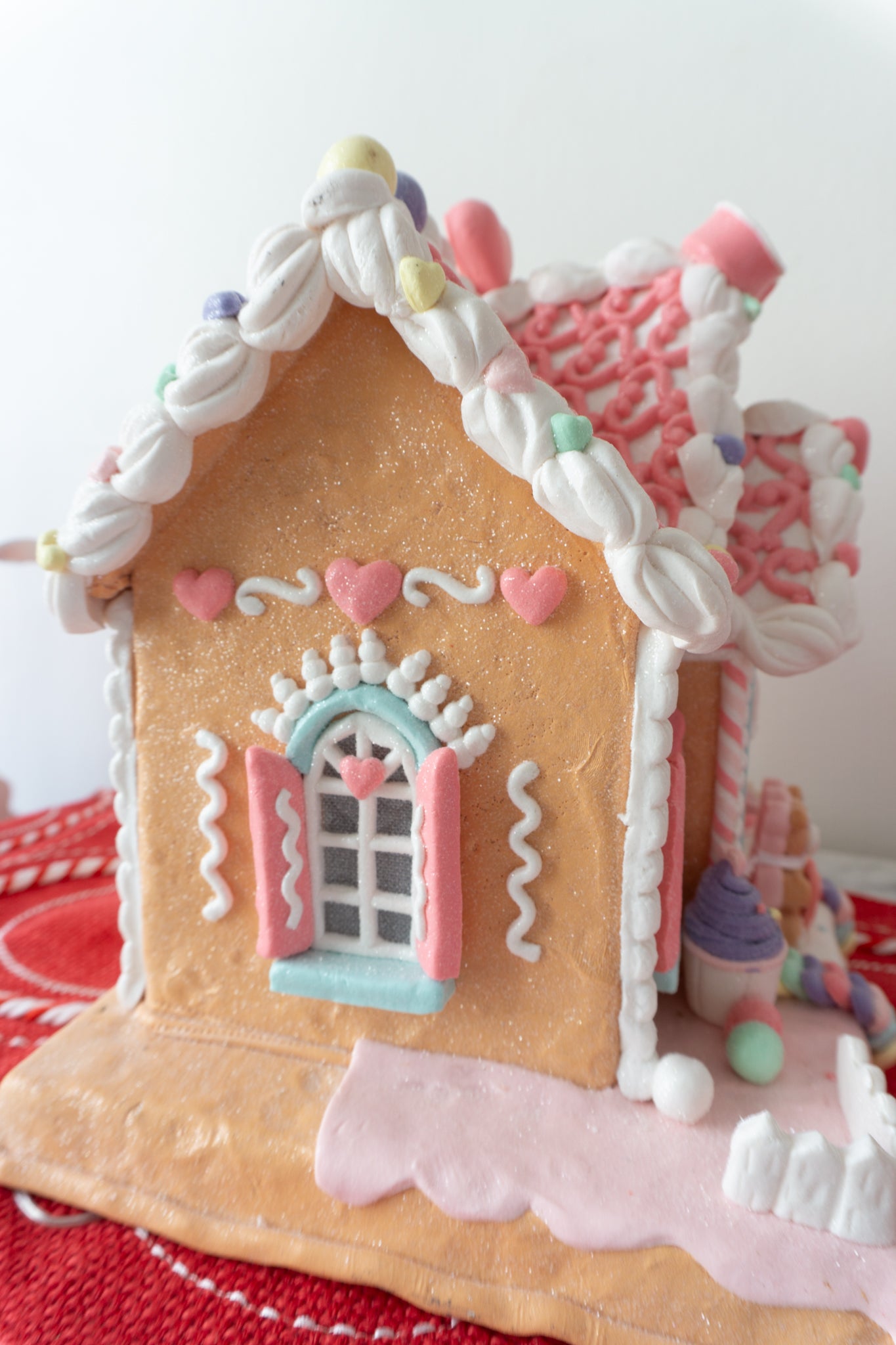 Valentine's Day Gingerbread House
