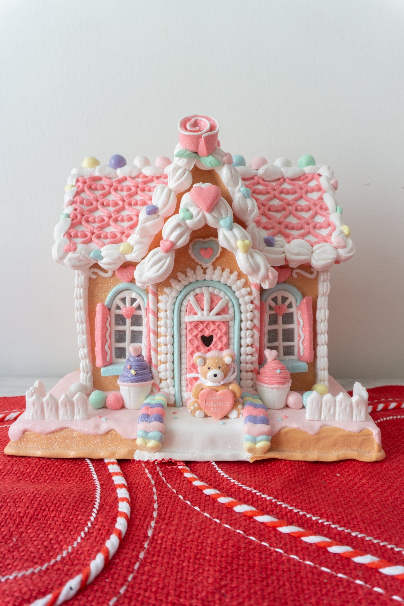 Valentine's Day Gingerbread House