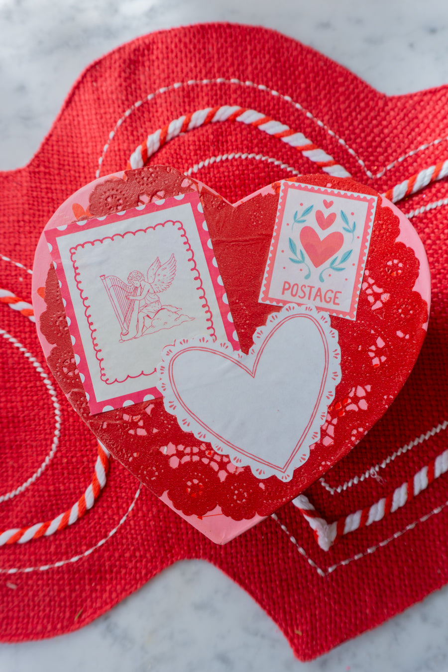 Valentines Day Chocolate Covered Strawberry Box Decor