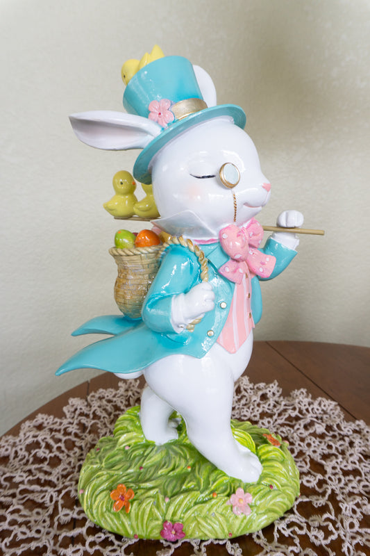 Madd Hatter Easter Rabbit Decor