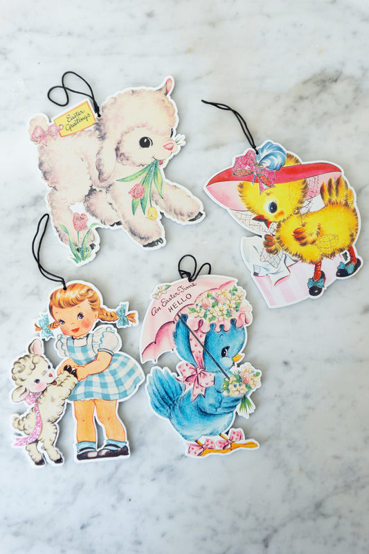 Vintage Style Easter Ornaments