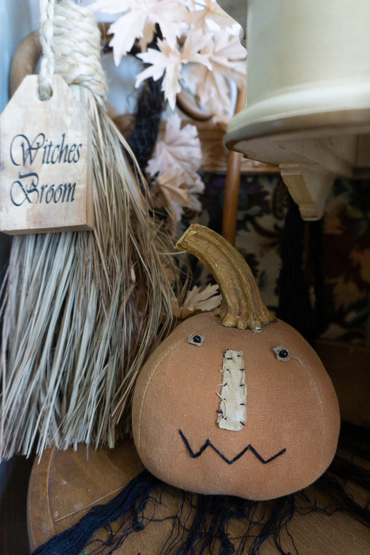 Primitive Stuffed Pumpkin