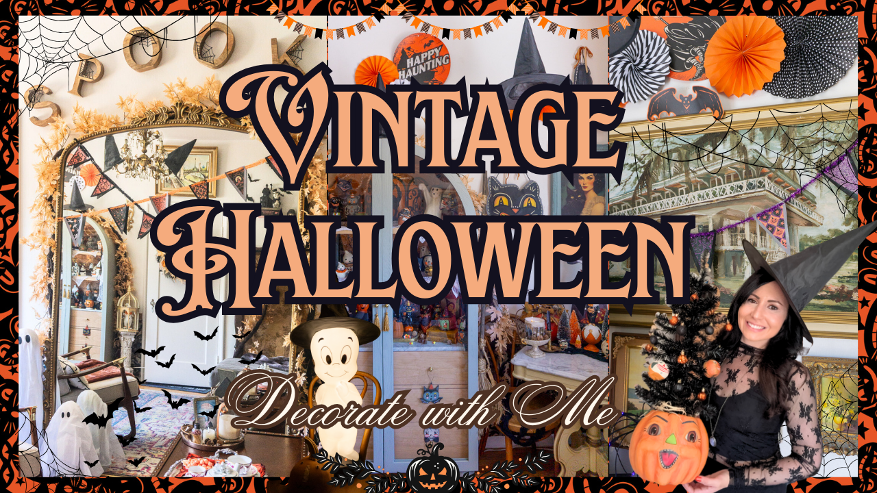 Load video: vintage home decor thrifting haul