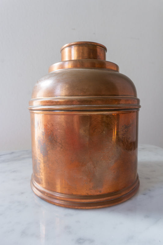Vintage Copper Rumidor Humidor Tabacco