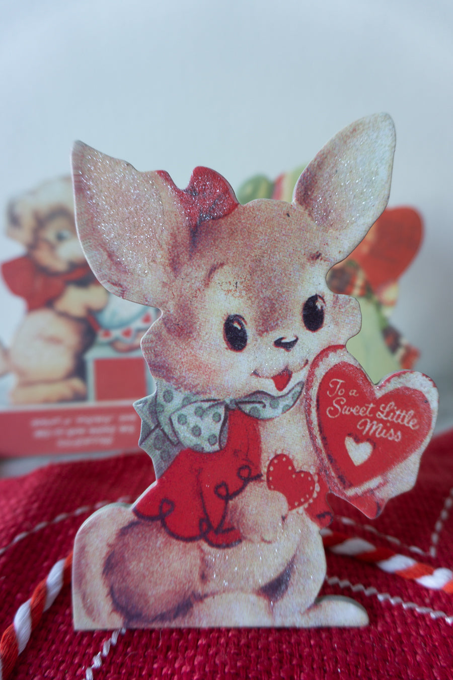 Vintage Valentine Dummy Boards, Set of 3