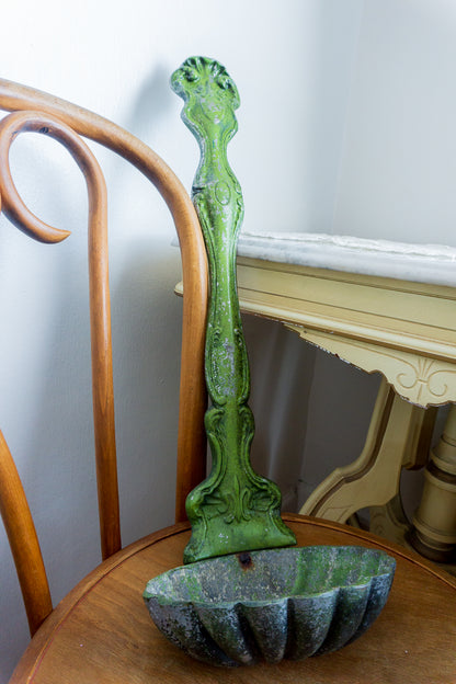 Green Cast Iron Spoon Wall Decor