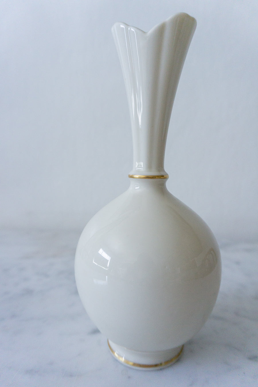 Bottom view with Lenox China mark - confirming the vase's authenticity.