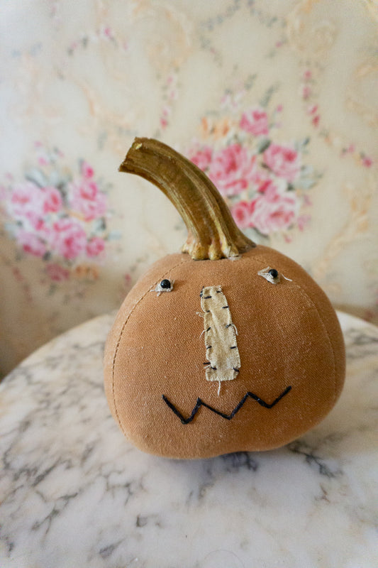 Primitive Stuffed Pumpkin