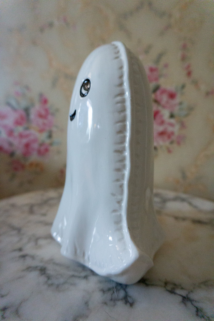 Cutie Pie Ghost Ceramic Figurine