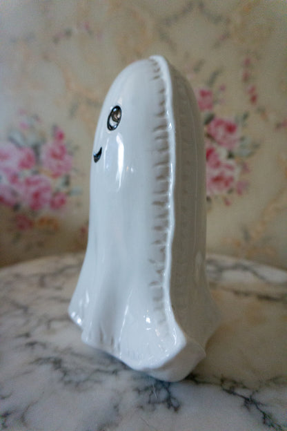 Cutie Pie Ghost Ceramic Figurine