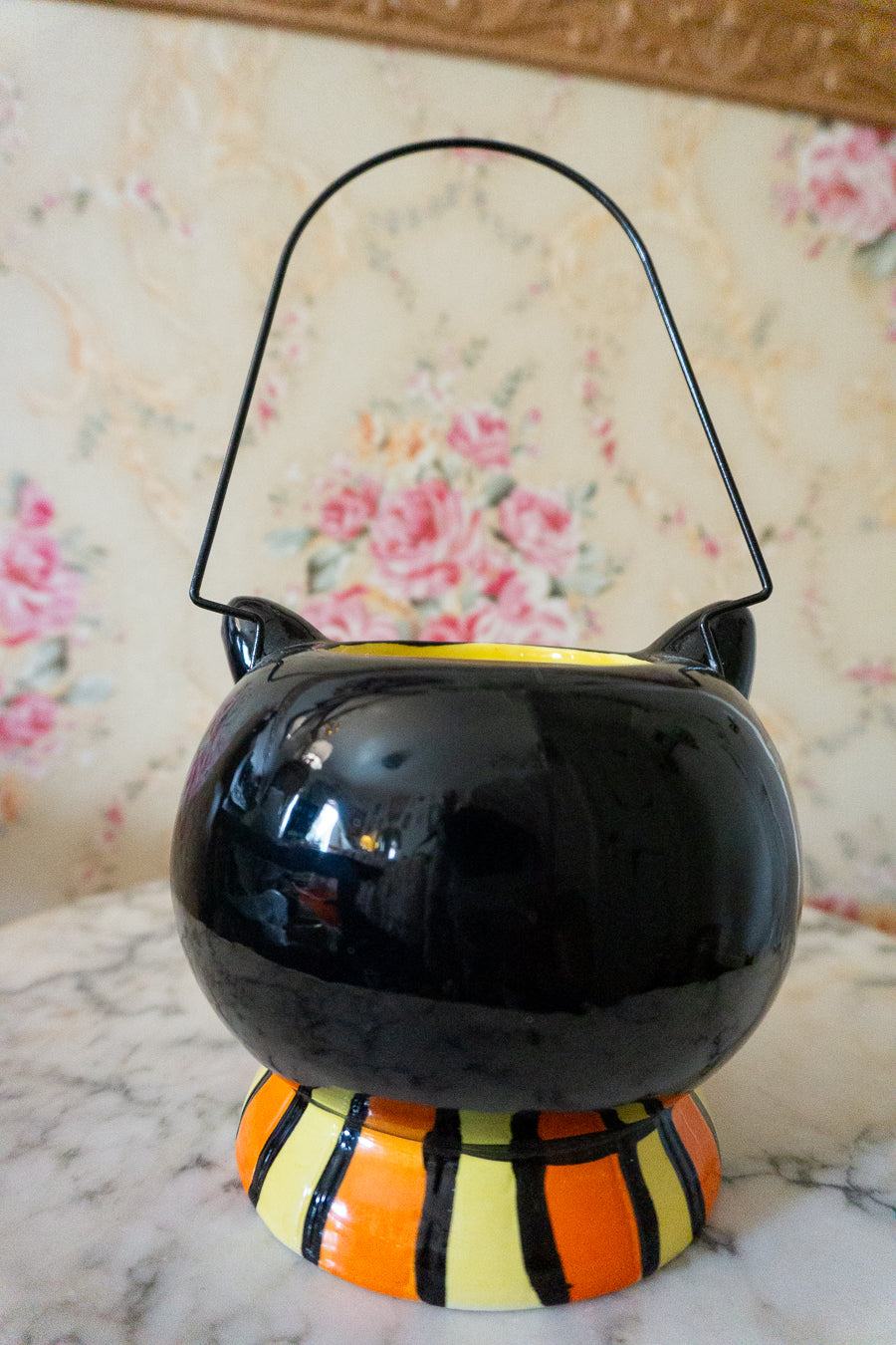 Black Cat Vintage Style Lantern