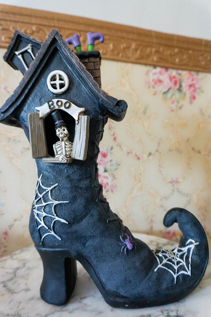 witch boot house decor